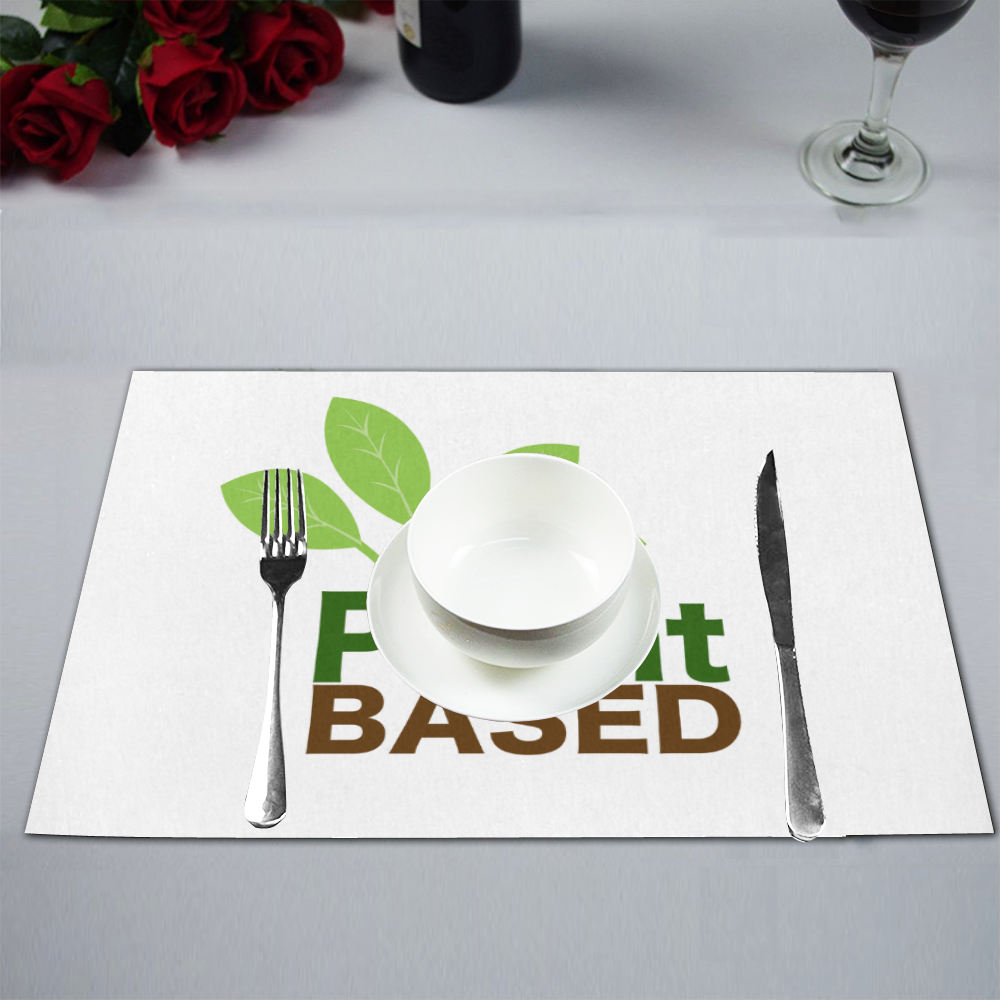 Plant Based Placemats Placemat 12’’ x 18’’ (Set of 4)