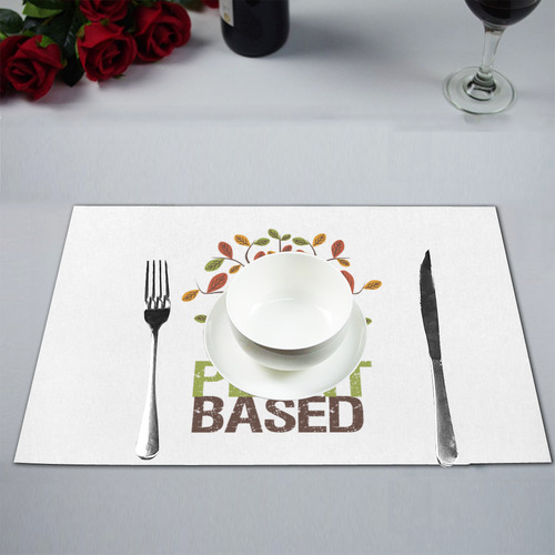 Plant Based Tree Placemats Placemat 12’’ x 18’’ (Set of 4)