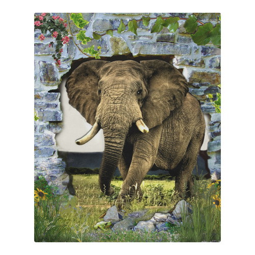 African elephant 3-Piece Bedding Set