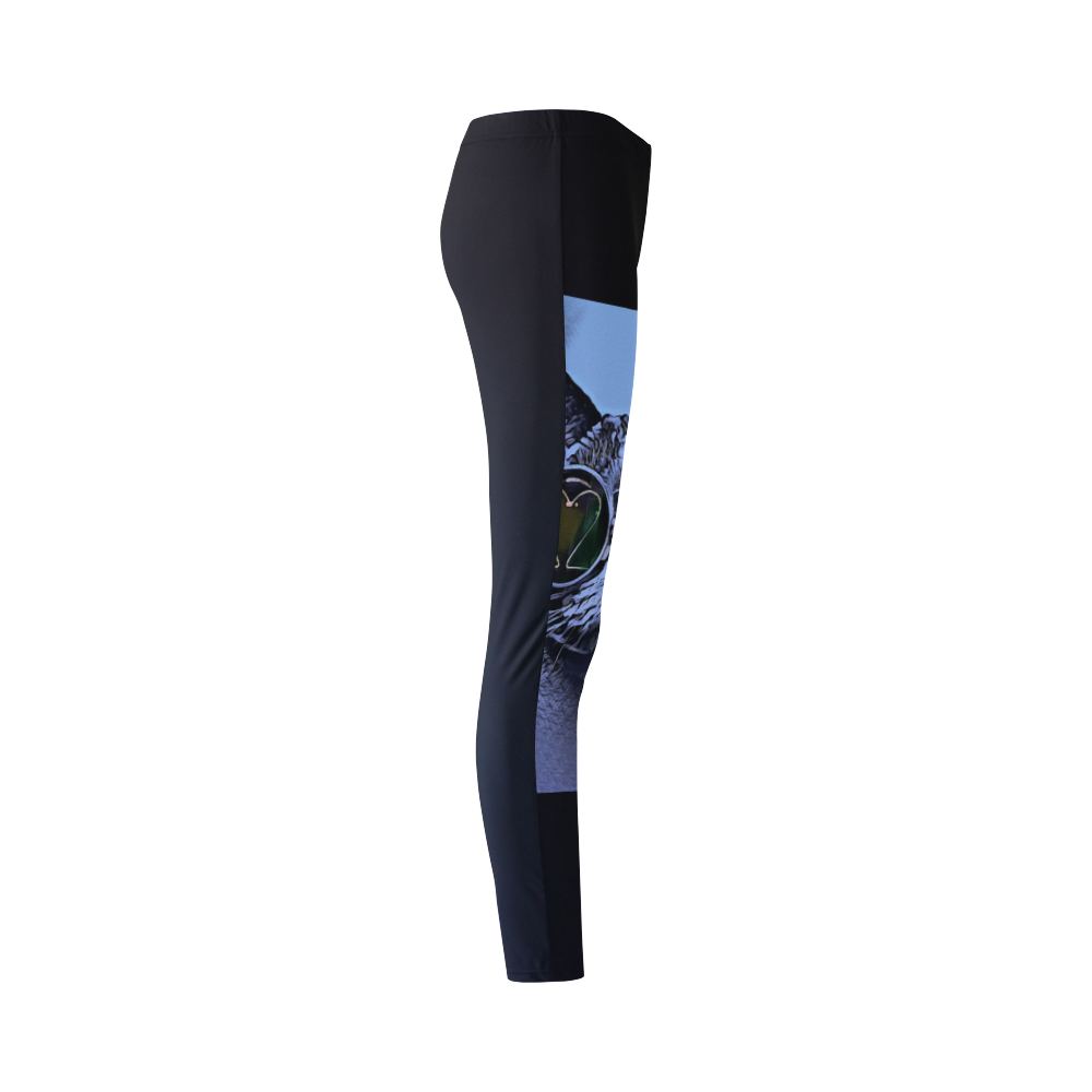 CATS BLUE Cassandra Women's Leggings (Model L01)