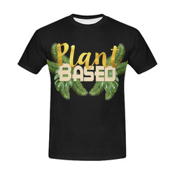 Tropical Plant Based Shirt All Over Print T-Shirt for Men (USA Size) (Model T40)
