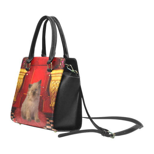 Cute little kitten Classic Shoulder Handbag (Model 1653)
