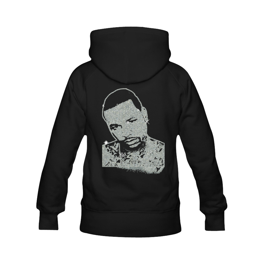 Crushed Ice Hoody x Chinx Drugs Men's Classic Hoodie (Remake) (Model H10)