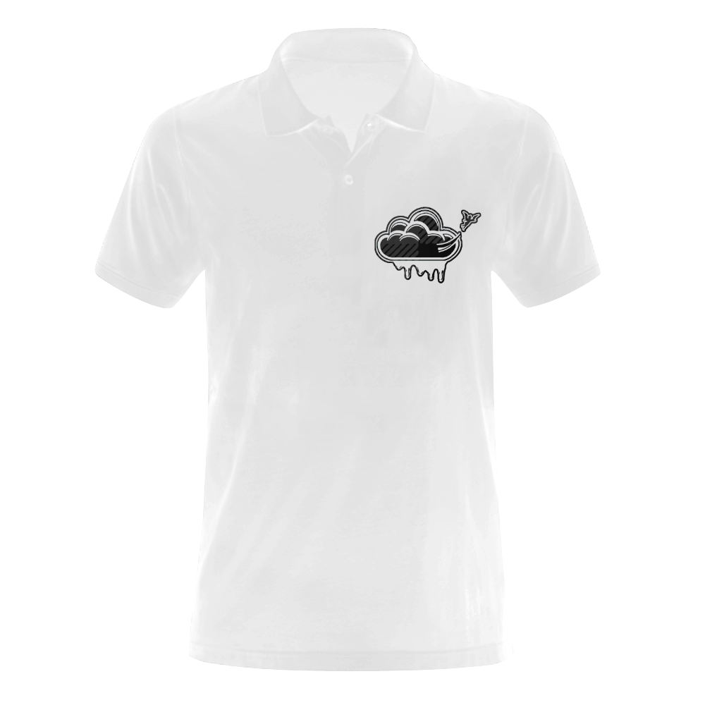 LumberDrip Polo x Pimp C grit Men's Polo Shirt (Model T24)