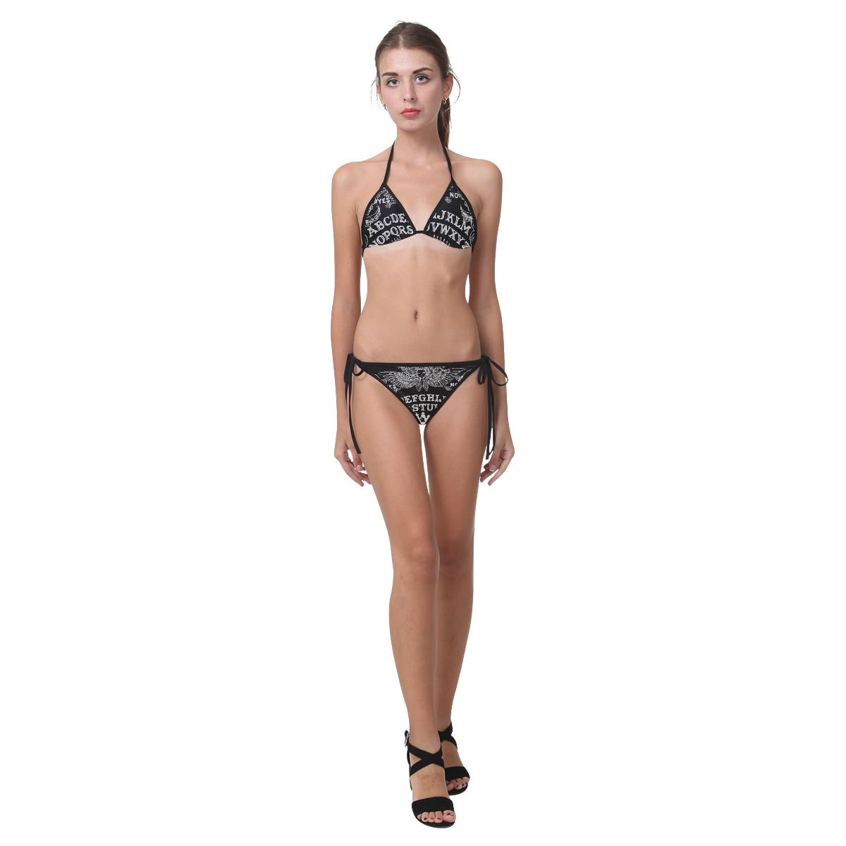 whiteouijastretched Custom Bikini Swimsuit (Model S01)