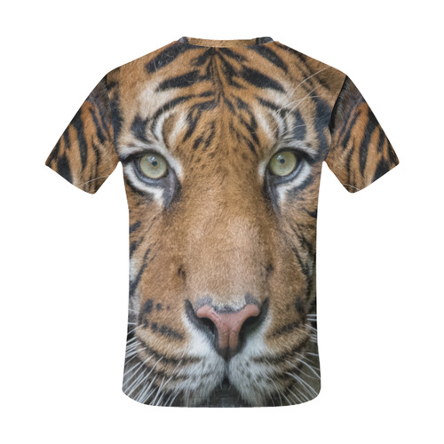 A wild Bengal Tiger All Over Print T-Shirt for Men (USA Size) (Model T40)