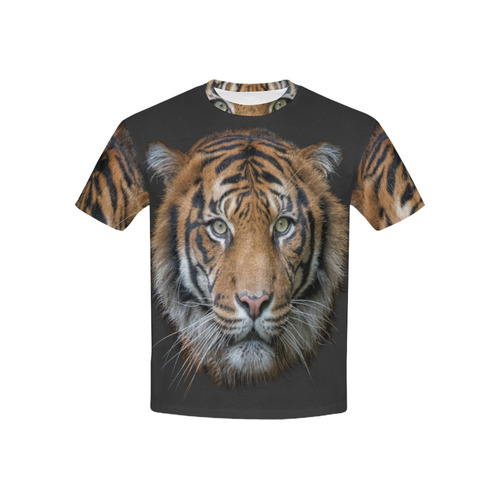 A wild Bengal Tiger Kids' All Over Print T-shirt (USA Size) (Model T40)