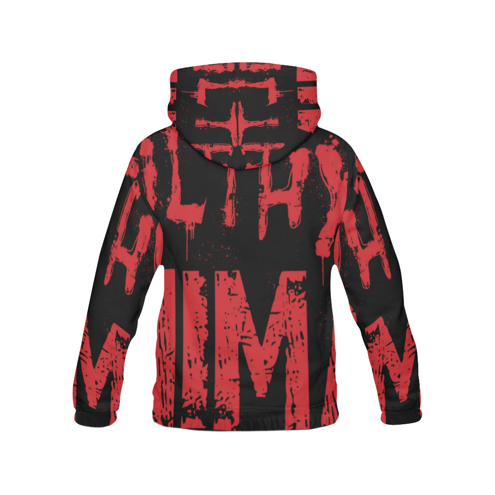 Filthy Animal AOP All Over Print Hoodie for Men (USA Size) (Model H13)