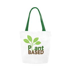 Plant Based Tote Bags Canvas Tote Bag (Model 1657)