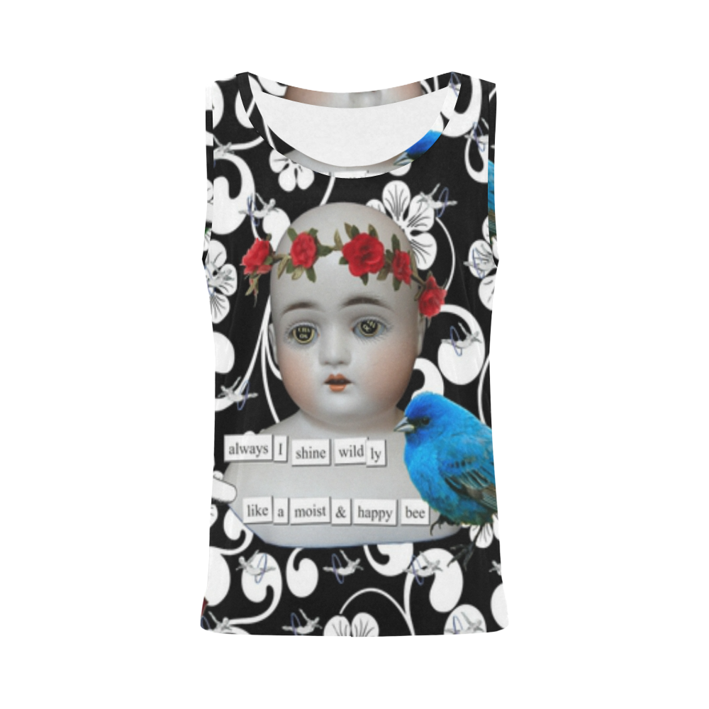 I Shine Wildly All Over Print Tank Top for Women (Model T43)