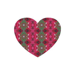 Christmas Color Designed Heart Shaped Mousepad Heart-shaped Mousepad