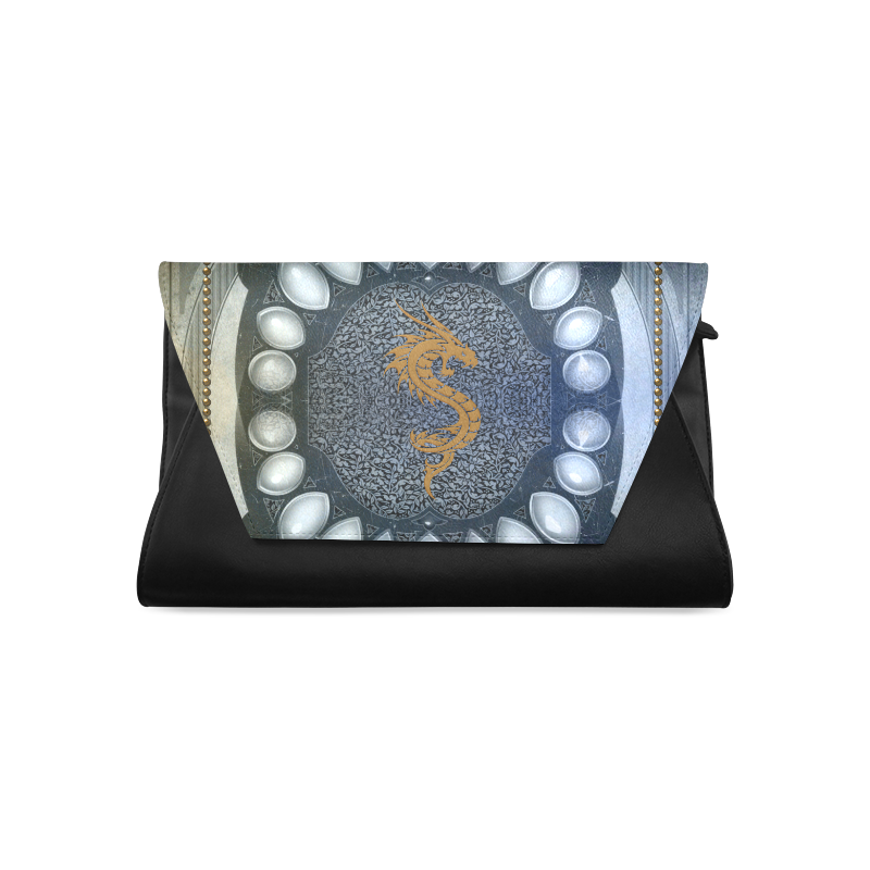 Chinese dragon Clutch Bag (Model 1630)