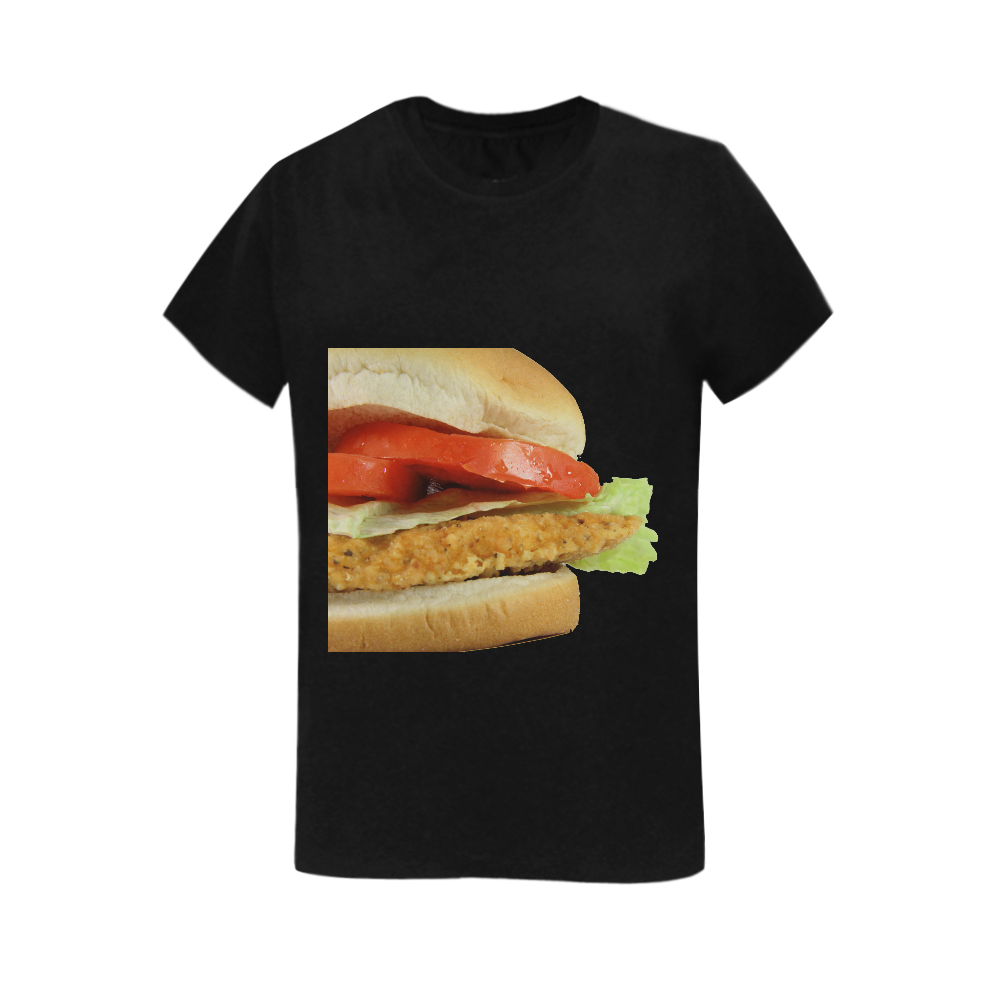 CHICKEN SANDWICH 2 Women's T-Shirt in USA Size (Two Sides Printing)