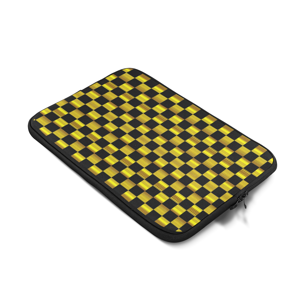 Black & Golden Chess Custom Sleeve for Laptop 17"