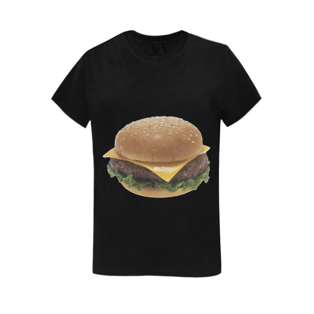 CHEESEBURGERS 4 Women's T-Shirt in USA Size (Two Sides Printing)