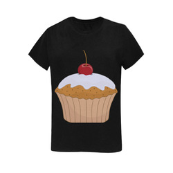 MUFFIN Women's T-Shirt in USA Size (Two Sides Printing)