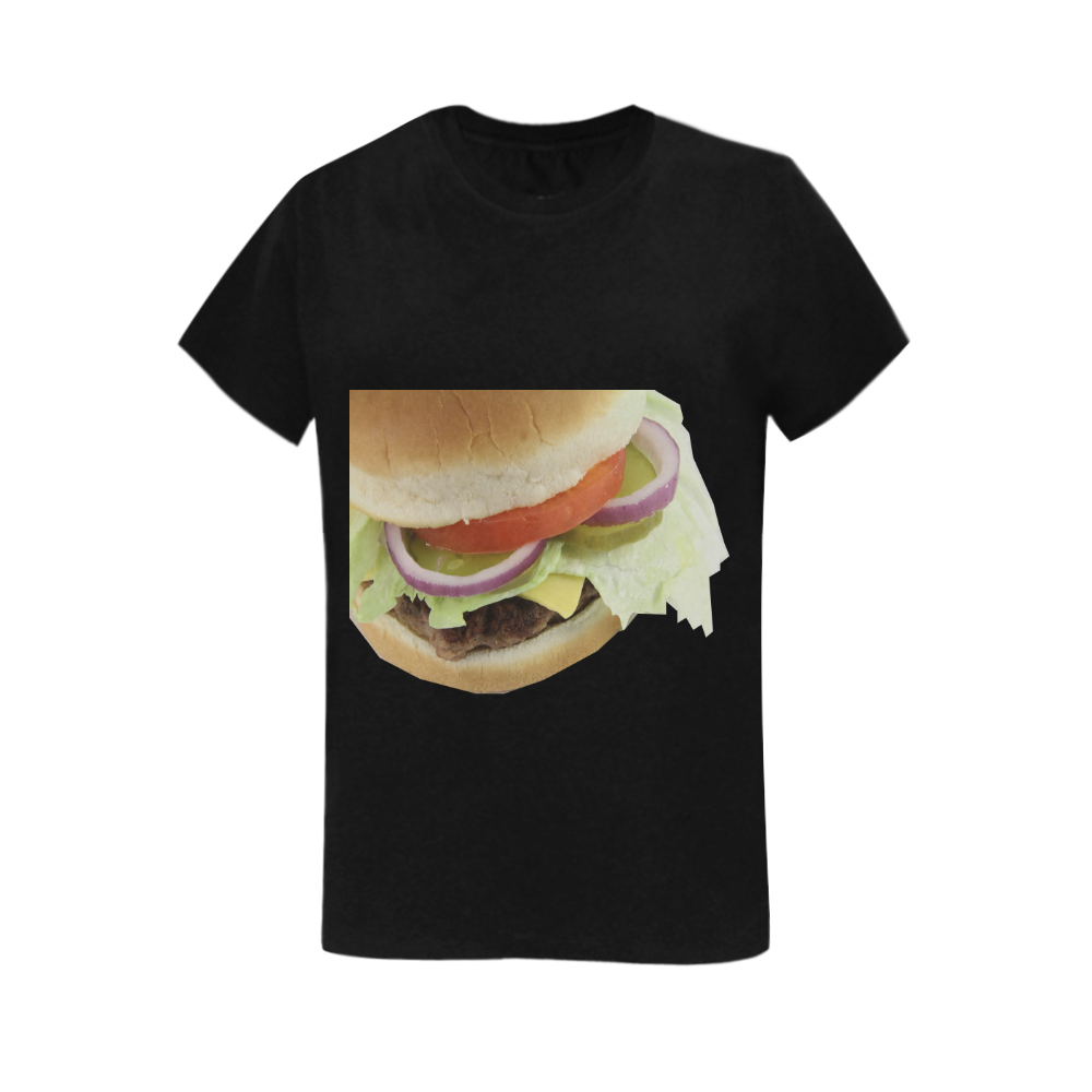 CHEESEBURGERS 3 Women's T-Shirt in USA Size (Two Sides Printing)