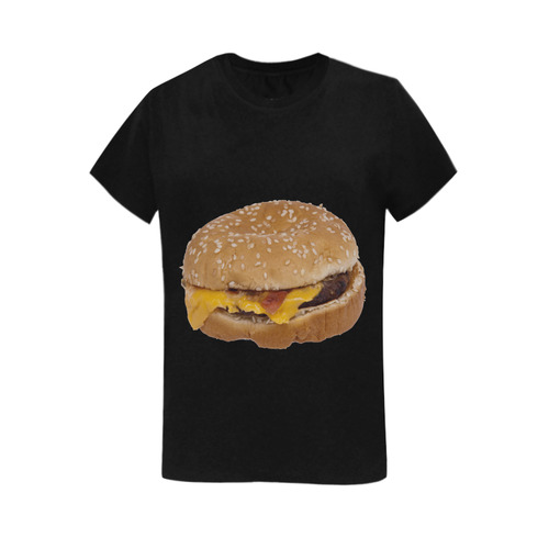 CHEESEBURGERS 5 Women's T-Shirt in USA Size (Two Sides Printing)