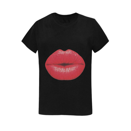 LIPS LIKE SUGAR-4 Women's T-Shirt in USA Size (Two Sides Printing)