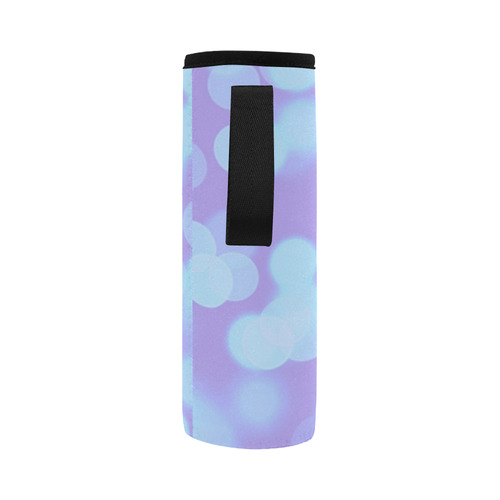 soft lights bokeh 5B by JamColors Neoprene Water Bottle Pouch/Large