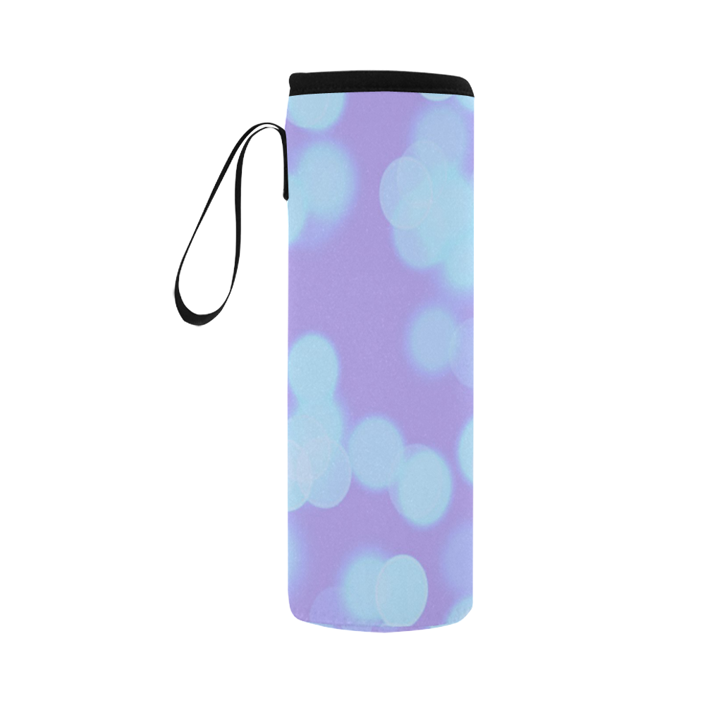 soft lights bokeh 5B by JamColors Neoprene Water Bottle Pouch/Large