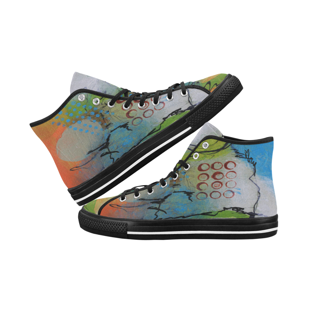 Flying in the Clouds Vancouver H Women's Canvas Shoes (1013-1)