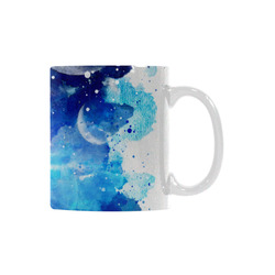 Watercolor, owl in the unoverse White Mug(11OZ)