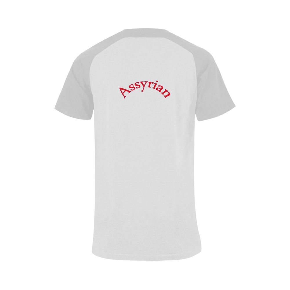 Ishtar Gate Baseball Shirt Men's Raglan T-shirt (USA Size) (Model T11)