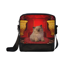 Cute little kitten Crossbody Nylon Bags (Model 1633)