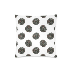 Blackberry. Fruit pattern. Custom Zippered Pillow Case 16"x16"(Twin Sides)