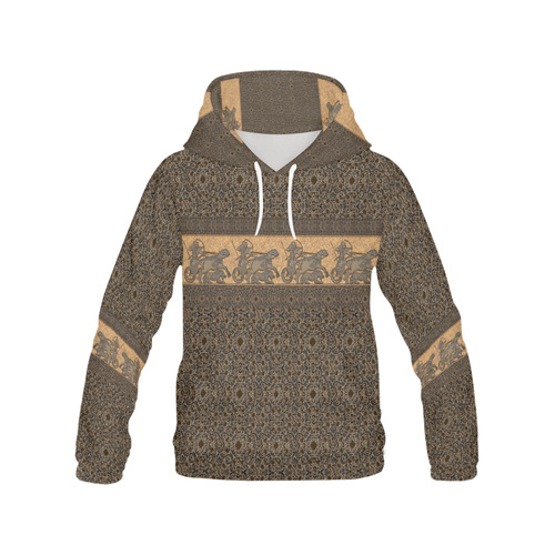 Assyrian Warrior Hoodie All Over Print Hoodie for Men (USA Size) (Model H13)