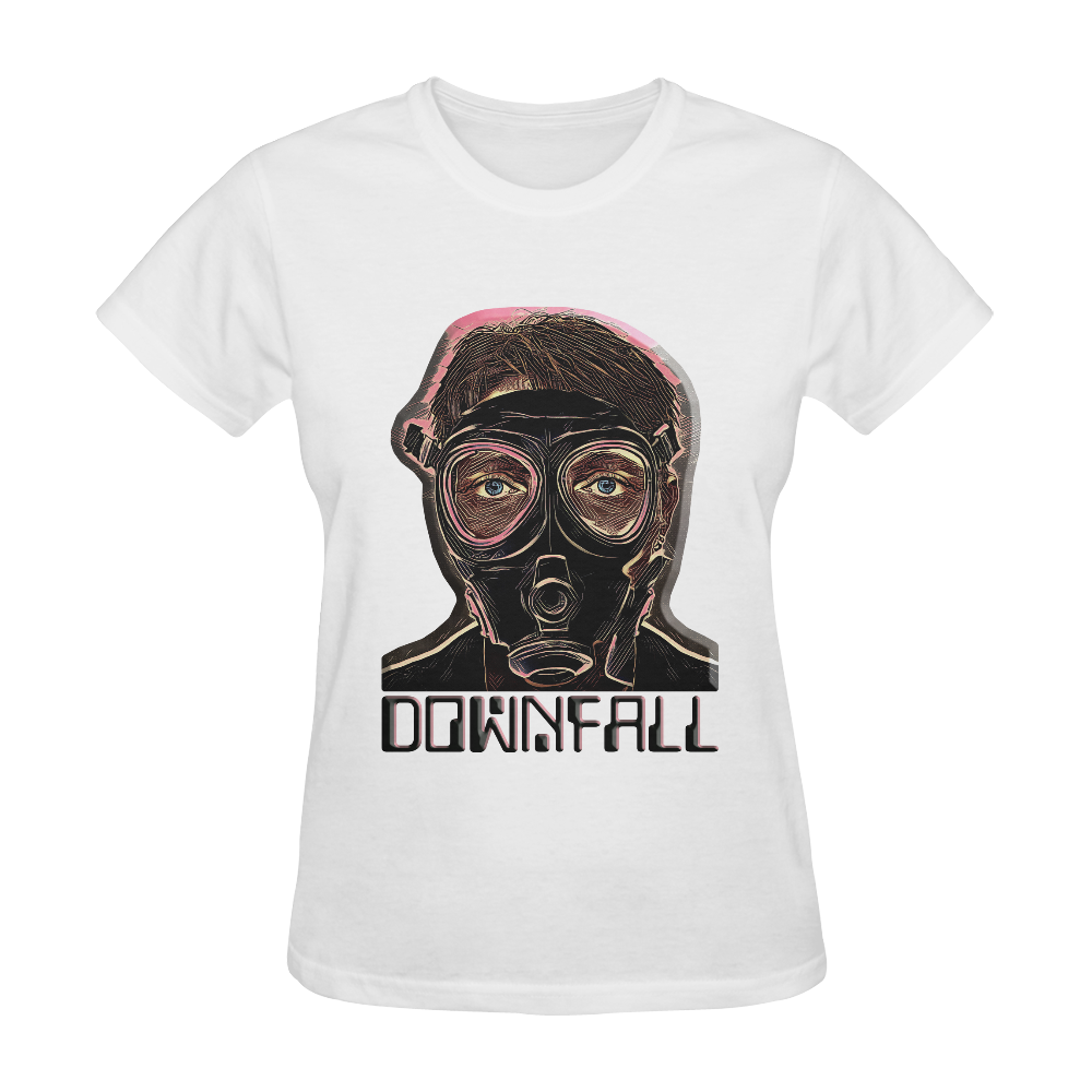 MASK INFERNO DOWNFALL III Sunny Women's T-shirt (Model T05)