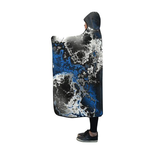 awesome fractal 26 Hooded Blanket 60''x50''