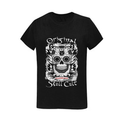 ORIGINAL SKULL CULT Women's T-Shirt in USA Size (Two Sides Printing)