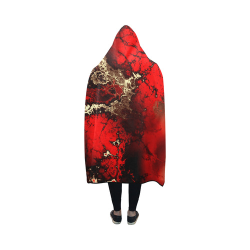 awesome fractal 25 Hooded Blanket 50''x40''
