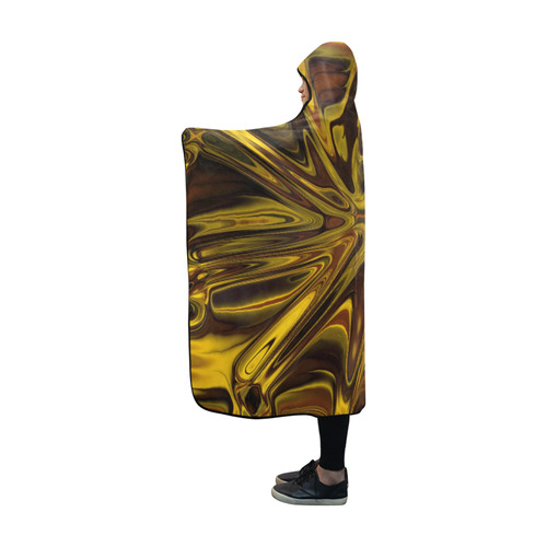 new fractal 717E by JamColors Hooded Blanket 60''x50''