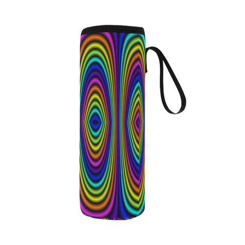 O rainbow Neoprene Water Bottle Pouch/Large