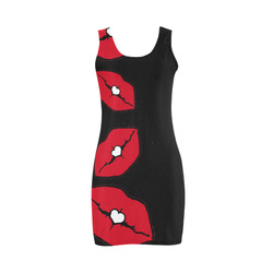 Red Kiss Black Medea Vest Dress (Model D06)