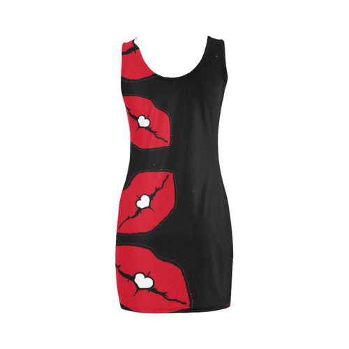 Red Kiss Black Medea Vest Dress (Model D06)