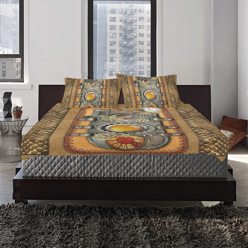 Steampunk art 3-Piece Bedding Set