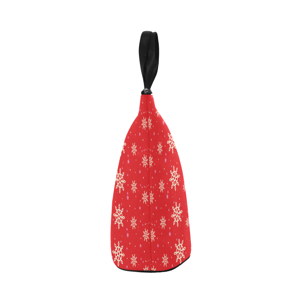 christmas snowflakes Nylon Lunch Tote Bag (Model 1670)