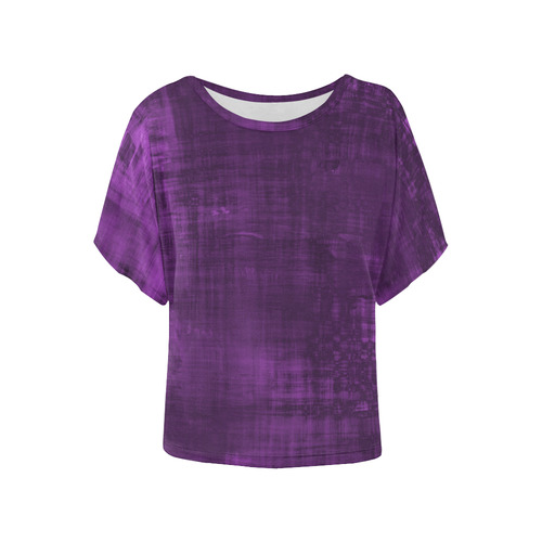 Adobe Fire Turtle Women's Batwing-Sleeved Blouse T shirt