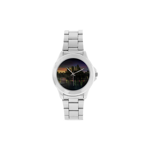 City Lights Unisex Stainless Steel Watch(Model 103)