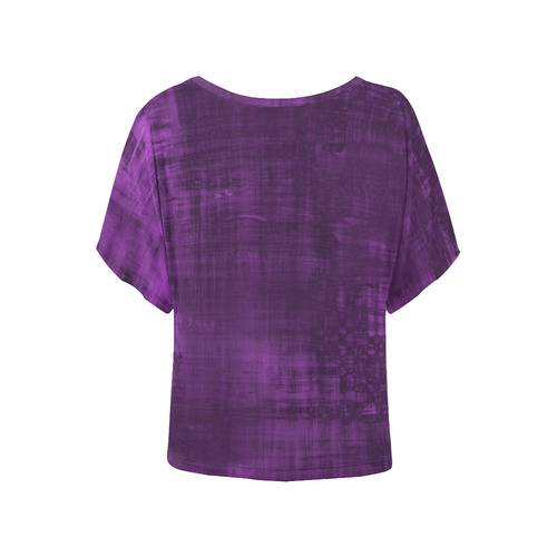 Adobe Sunset Turtle Women's Batwing-Sleeved Blouse T shirt main image 1