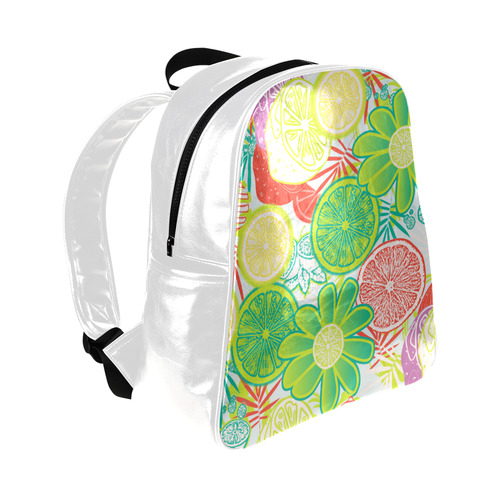 Loudly Lime Multi-Pockets Backpack (Model 1636)