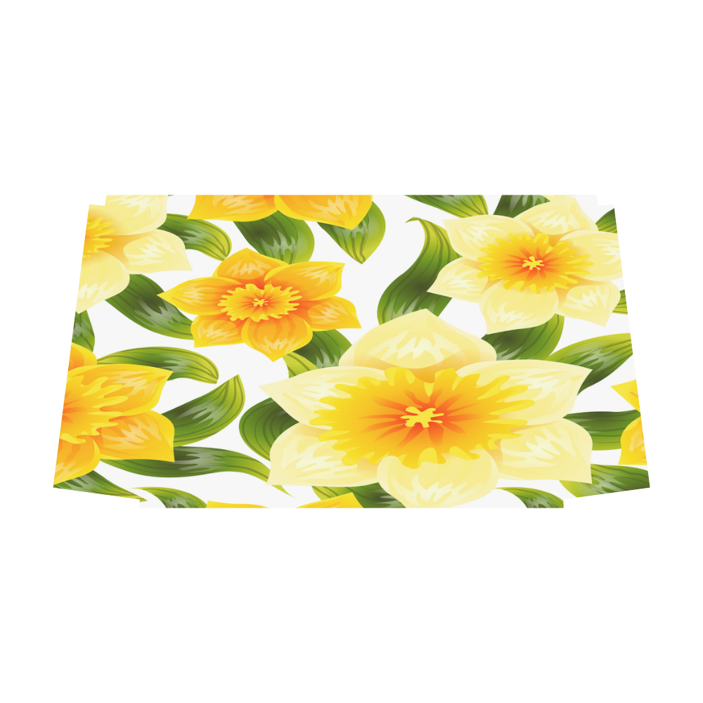 Yellow Narcissus Flower Travel Bag Classic Travel Bag (Model 1643) Remake