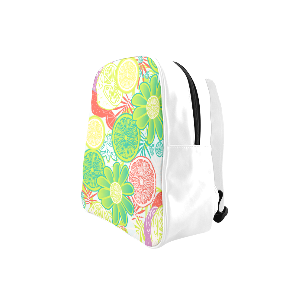 Loudly Lime School Backpack (Model 1601)(Small)