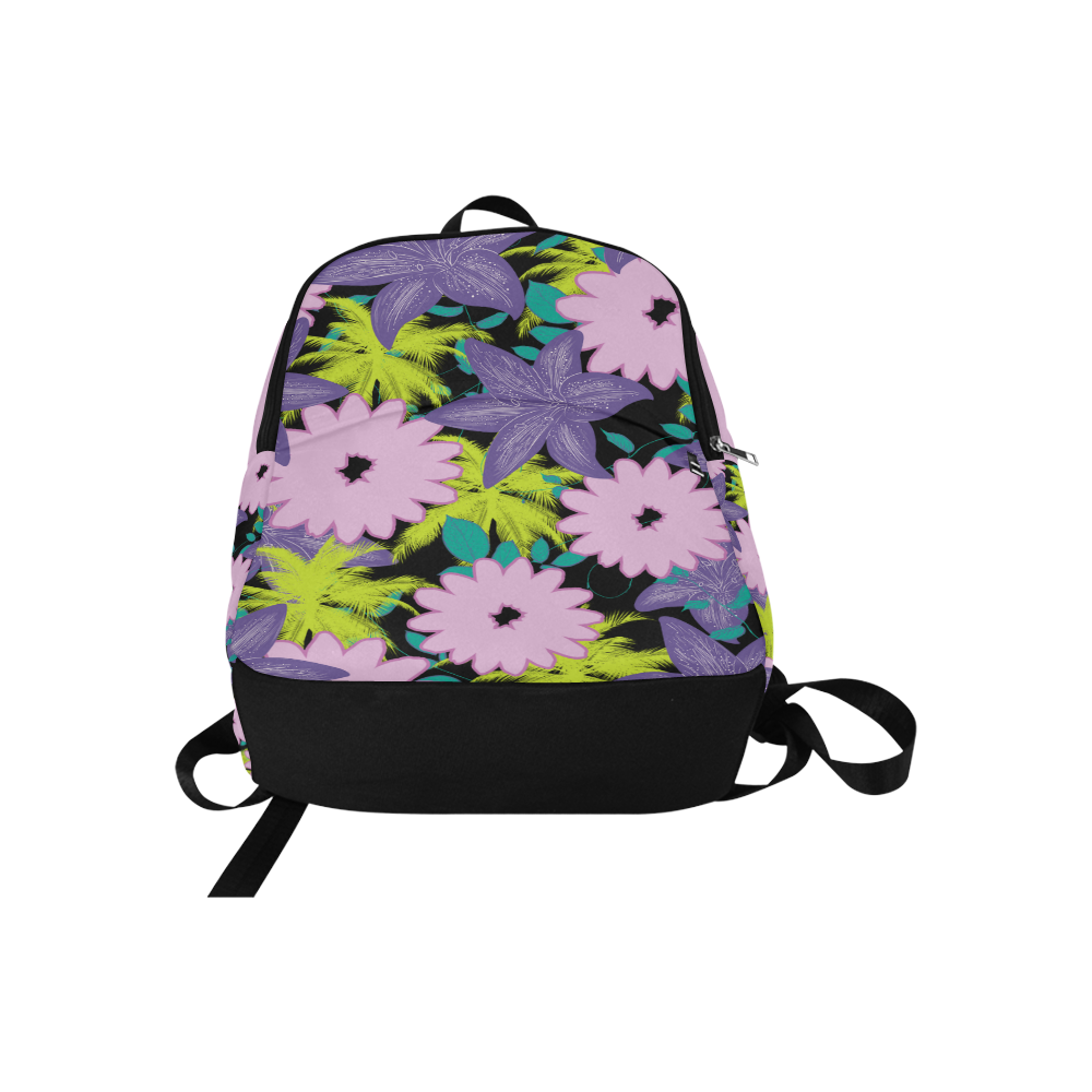 Tropical Violet Fabric Backpack for Adult (Model 1659)