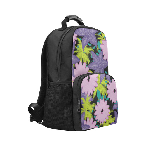 Tropical Violet Unisex Laptop Backpack (Model 1663)