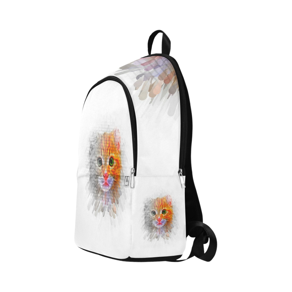 Sweet Cat by Popart Lover Fabric Backpack for Adult (Model 1659)